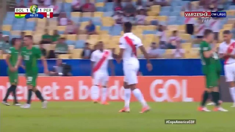 خلاصه بازی بولیوی 1 - پرو 3 (کوپا آمریکا)