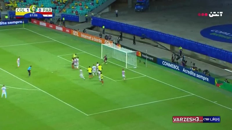 خلاصه بازی کلمبیا 1 - پاراگوئه 0 ( گزارش اختصاصی آنتن )