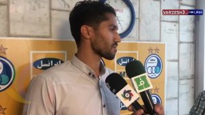 واکنش دروازه بان استقلال به حواشی کاپیتانی در تیم
