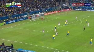خلاصه بازی برزیل 0 - پاراگوئه 0 + پنالتی (کوپا آمریکا 2019)