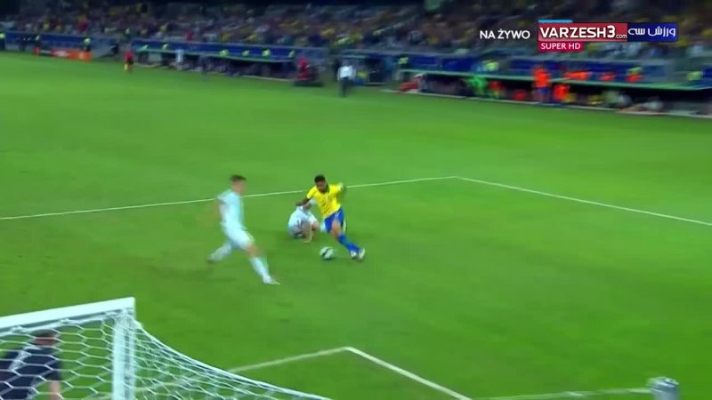 گل دوم برزیل به آرژانتین توسط فیرمینو