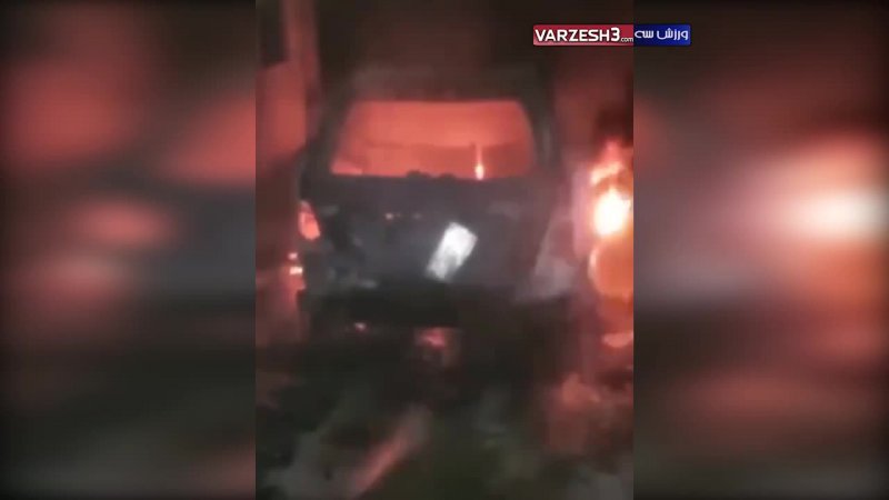 آتش زدن ماشین گادوین منشا در نیجریه