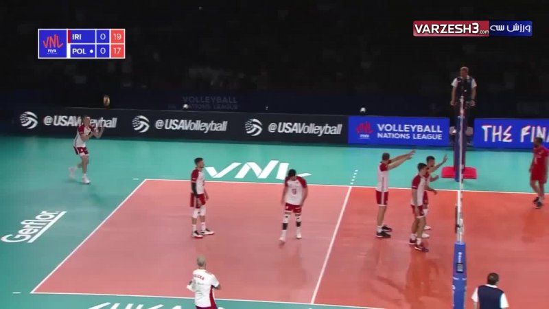 3 امتیاز برتر والیبال ایران - لهستان