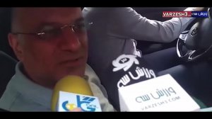 صحبت های امیرحسین فتحی در هنگام خروج از باشگاه