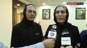 صحبت های خواهران منصوریان درباره کمپین ورزش سه