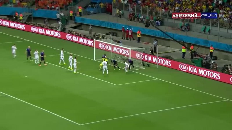 بازی خاطره انگیز هلند 5 - اسپانیا 1 (جام جهانی 2014)