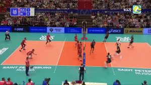 خلاصه والیبال روسیه 3 - ایران 0 (انتخابی المپیک)