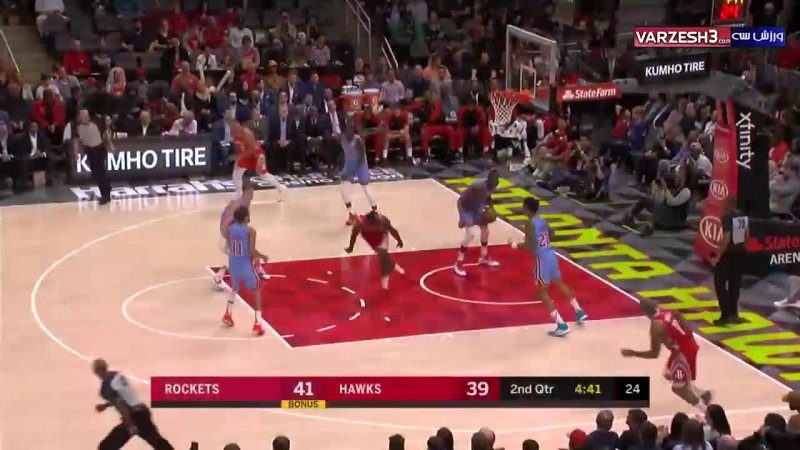 پاس های دیدنی تری یانگ در فصل 19-2018 NBA