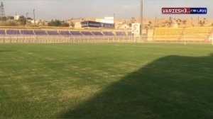 وضعیت ورزشگاه شهید محمدی قبل از دیدار نفت مسجد سلیمان- تراکتور