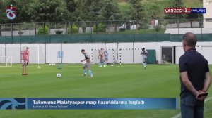 تمرین امروز ترابزون اسپور ترکیه برای آماده سازی شروع فصل