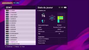 مشخصات بازیکنان زنیت در PES 2020 با حضور سردار آزمون
