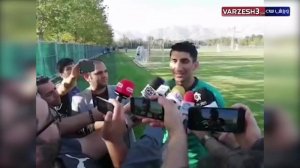 بیرانوند: قراردادم را با پرسپولیس تا سال 1402 تمدید کردم
