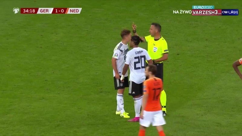 درگیری بین بازیکنان تیم ملی آلمان و هلند