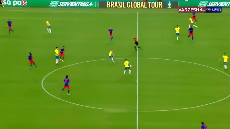 عملکرد نیمار در دیدار برزیل - کلمبیا