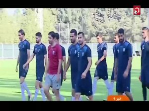 نخستین تمرین تیم ملی ایران در هنگ کنگ