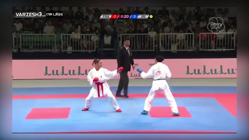 کسب مدال طلای مسابقات کاراته 2019 توسط سارا بهمن یار