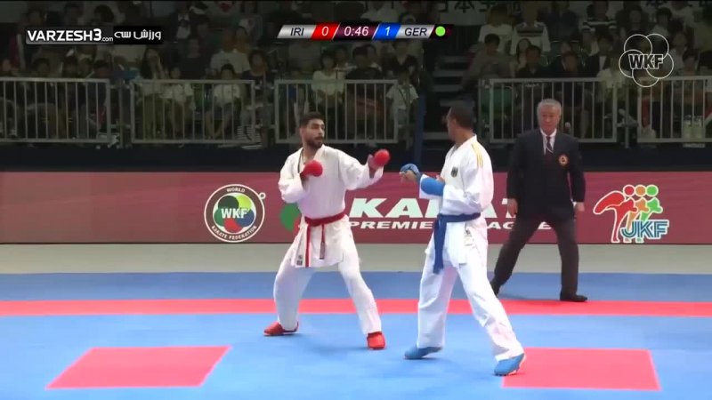 کسب مدال نقره مسابقات کاراته ۲۰۱۹ توسط صالح اباذری