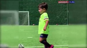 گلزنی و شادی با مزه متئو پسر لیونل مسی