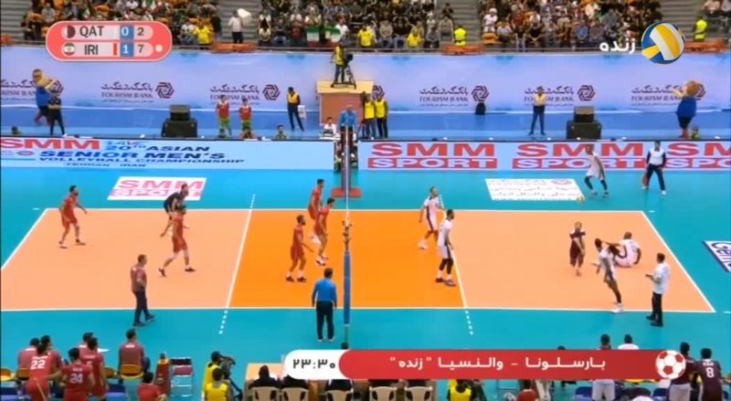 خلاصه والیبال ایران 3 - قطر 0