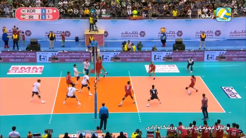 خلاصه والیبال کره جنوبی 1 - ایران 3