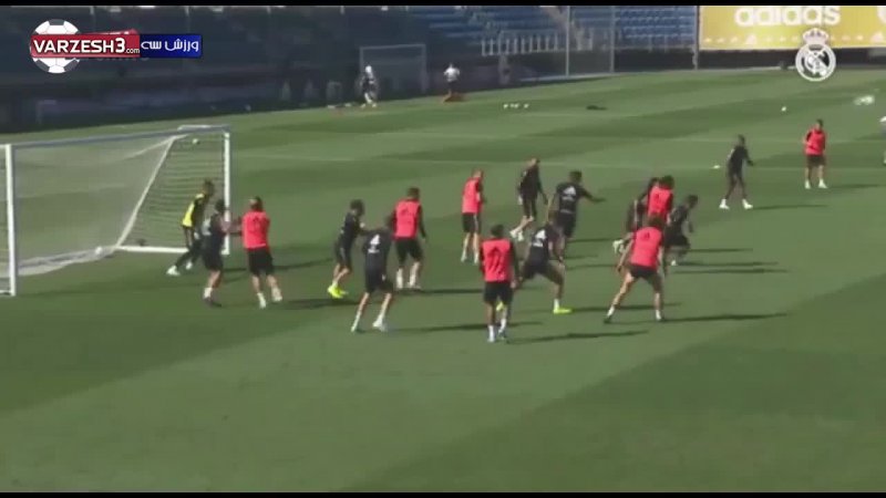 سوپر گل تونی کروس در تمرینات رئال مادرید