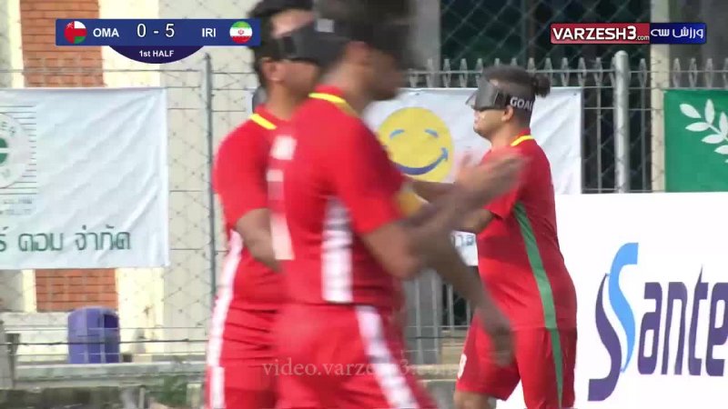 خلاصه‌فوتبال‌نابینایان ایران 10 - عمان 0 (قهرمانی‌آسیا)