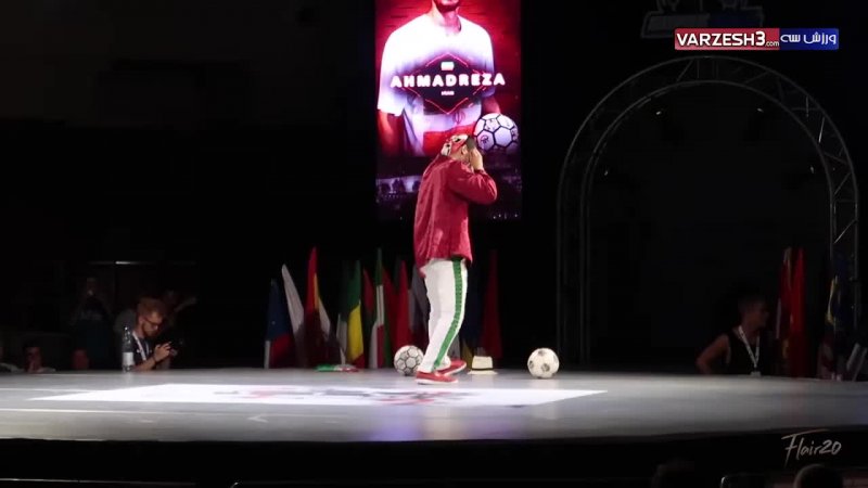 فری استایل تماشایی احمدرضا فلسفی در سوپربال 2019