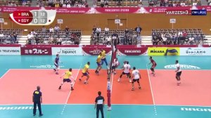 خلاصه والیبال برزیل 3 - مصر 1 (جام جهانی)