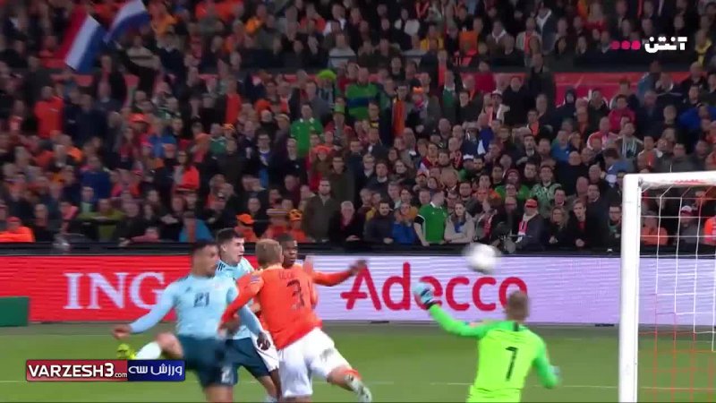 خلاصه بازی هلند 3 - ایرلند شمالی 1(اختصاصی)