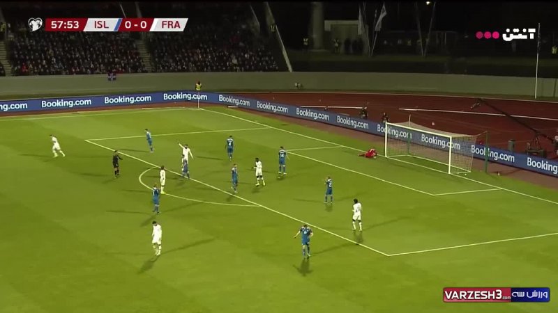 خلاصه بازی ایسلند 0 - فرانسه 1