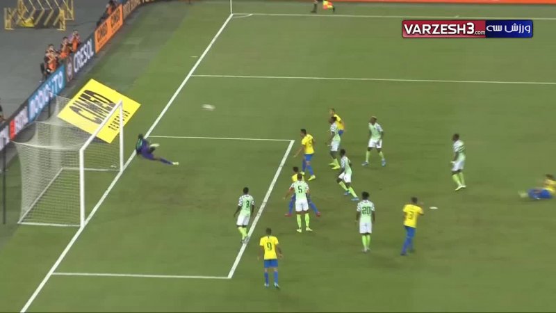خلاصه بازی برزیل 1 - نیجریه 1 (بازی‌دوستانه)