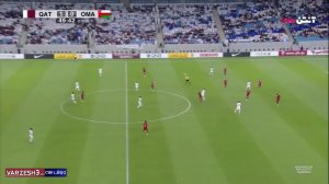 خلاصه بازی قطر 2 - عمان 1