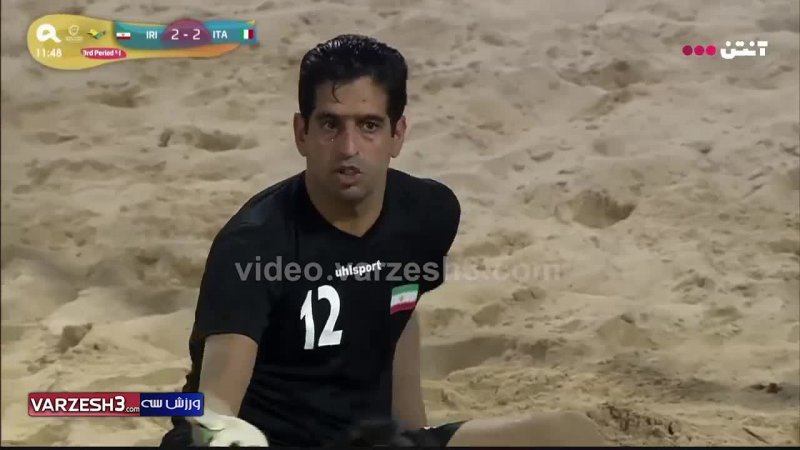 خلاصه فوتبال ساحلی ایران 5 - ایتالیا 5 + پنالتی