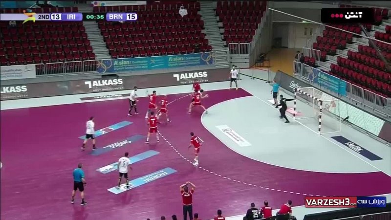 خلاصه بازی هندبال ایران 26 - بحرین 29