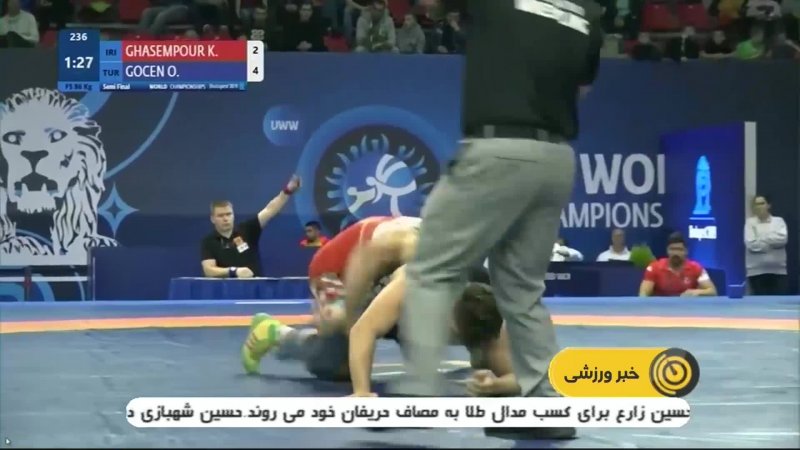آزادکاران ایران برای کسب 3 مدال به رو تشک می‌روند