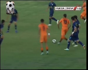خلاصه بازی مس کرمان 2 - بادران 1 (لیگ یک)