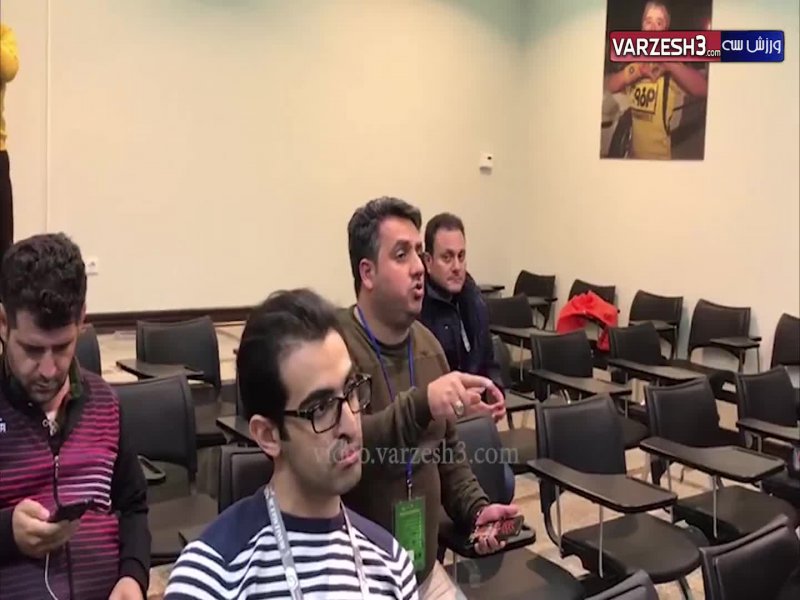 واکنش امیر قلعه نویی به مشاجره خبرنگاران با دنیزلی