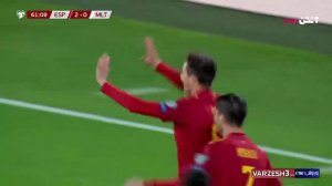 خلاصه بازی اسپانیا 7 - 0 مالت (مقدماتی یورو2020)