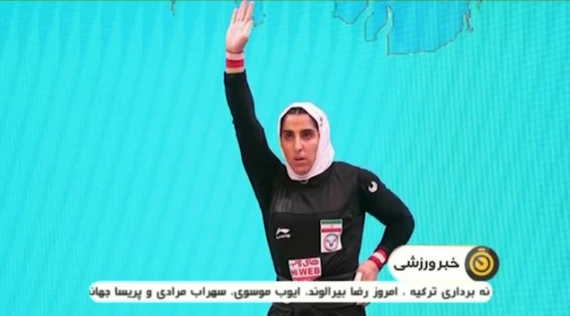 اولین مدال بین المللی وزنه برداری بانوان ایران