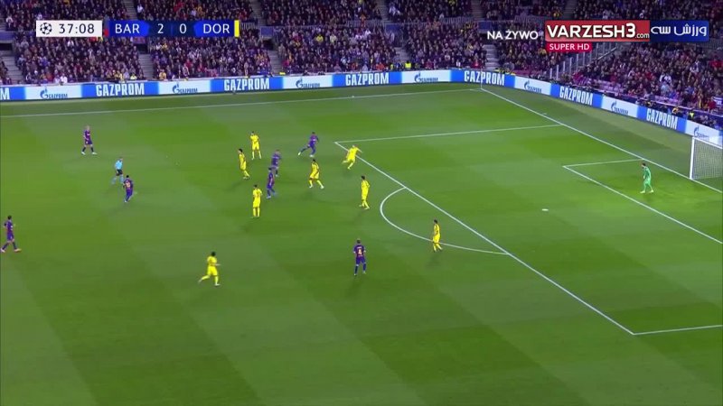 خلاصه بازی بارسلونا 3 - دورتموند 1