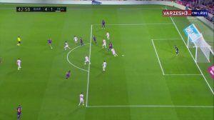 خلاصه بازی بارسلونا 5 - مایورکا 2 (هتریک مسی)