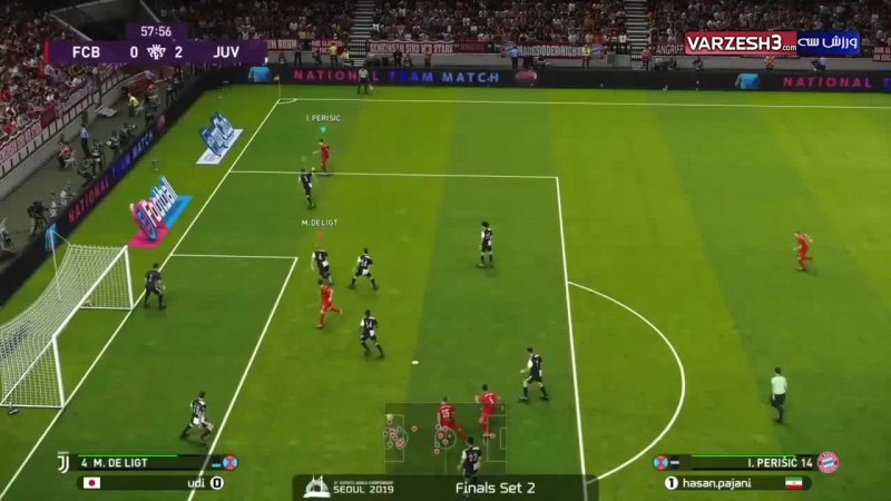 قهرمانی حسن پاجانی در مسابقات PES 2020 | ویدیو ورزش سه
