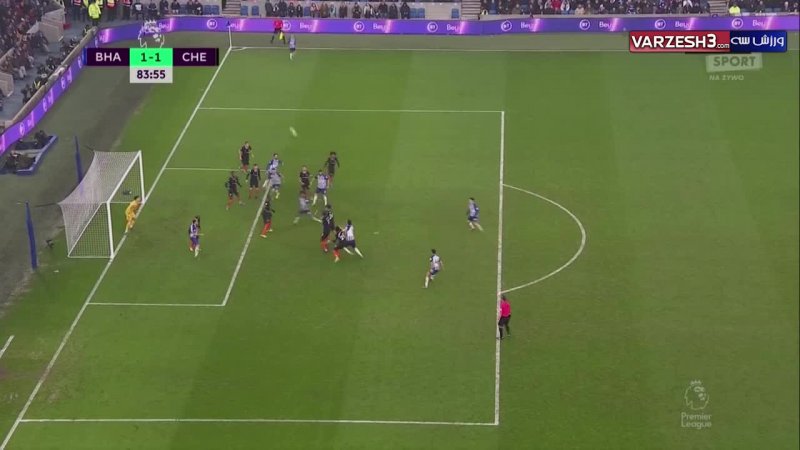 سوپرگل قیچی برگردون علیرضا جهانبخش به چلسی