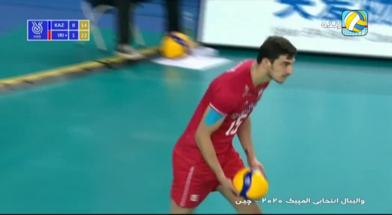 خلاصه والیبال ایران 3 - قزاقستان 0 (انتخابی‌المپیک)