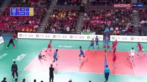 خلاصه والیبال چین 0 - ایران 3 (فینال انتخابی المپیک)