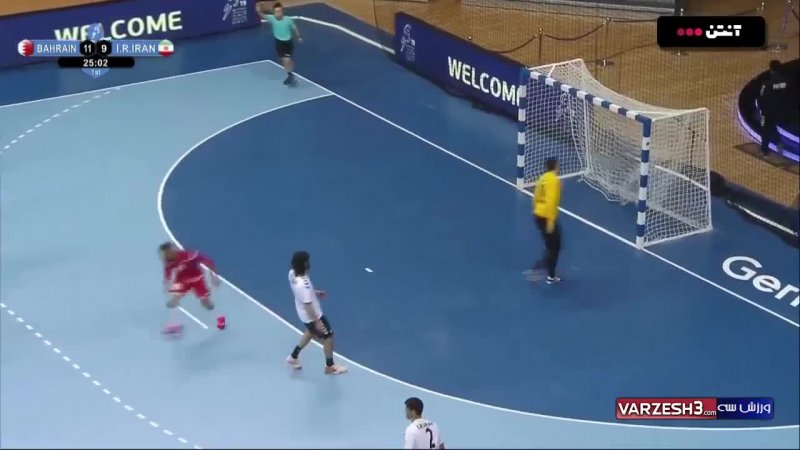خلاصه هندبال ایران 20 - بحرین 22