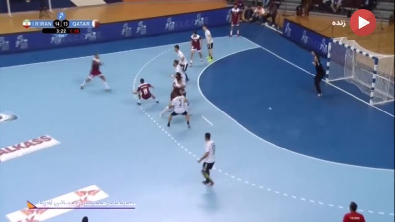 خلاصه هندبال ایران 25 - قطر 31