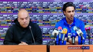 کنفرانس خبری فرهادمجیدی پیش از تقابل با پرسپولیس