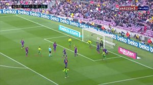 خلاصه بازی بارسلونا 5 - ایبار 0 (پوکر مسی)