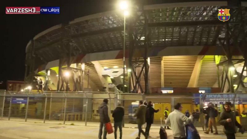 پشت صحنه تساوی بارسلونا و ناپولی در لیگ قهرمانان